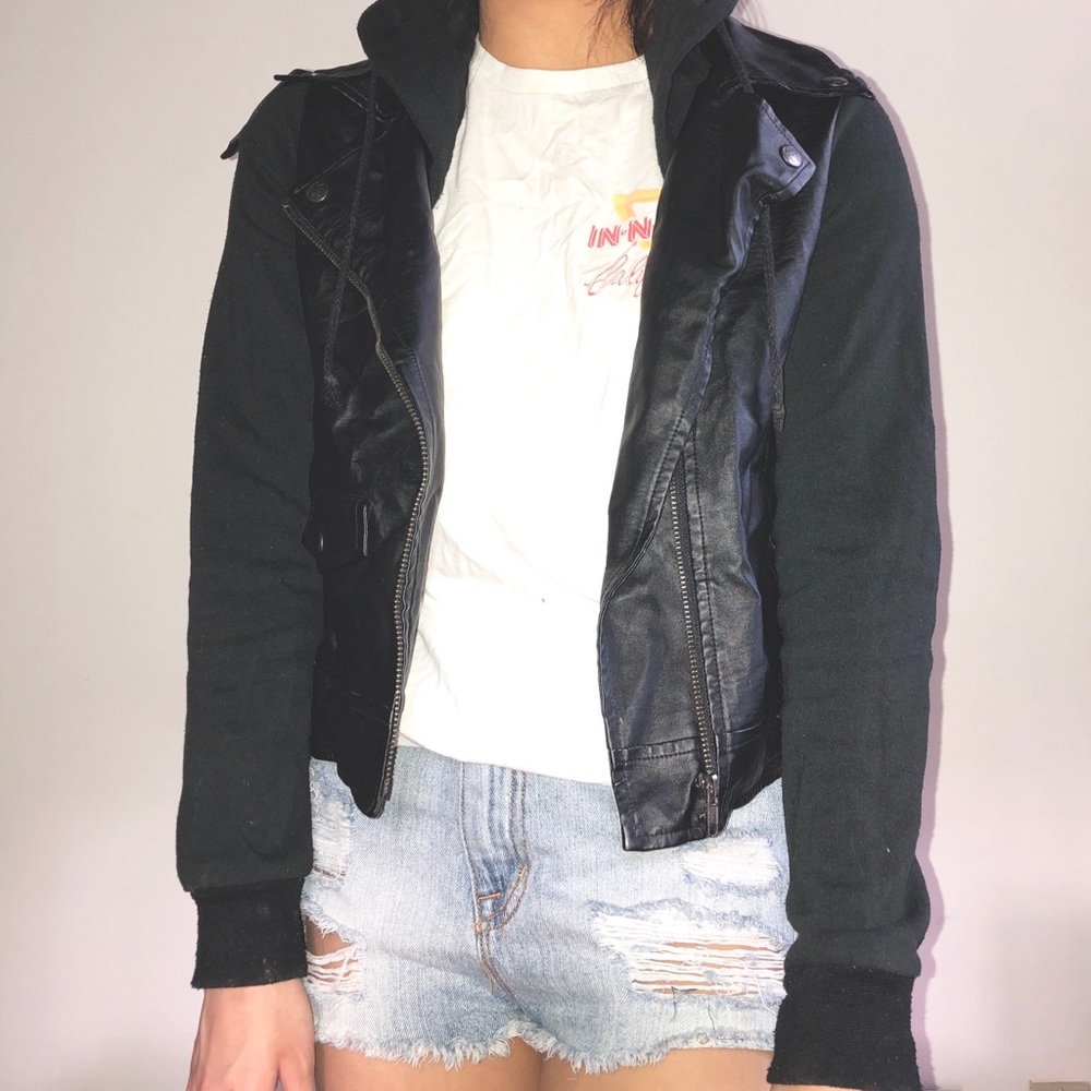 STUSSY Leather Jacket